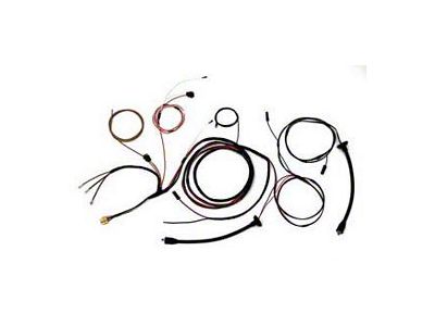 Chevy Taillight Wiring Harness, Convertible, 1955 (Bel Air Convertible)