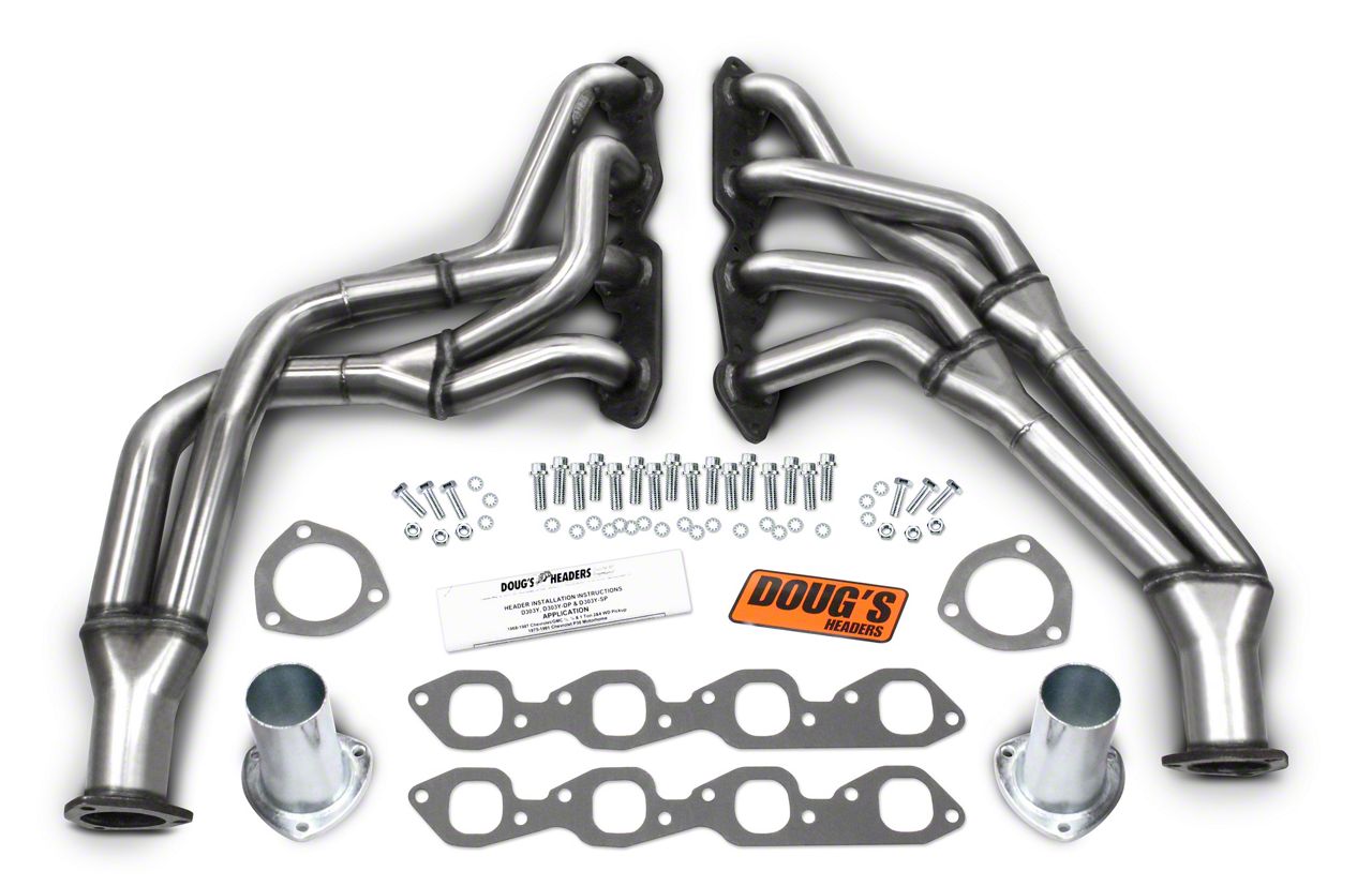 Ecklers 1-5/8-Inch Tri-Y Headers; Stainless Steel (73-87 Small Block V8 ...