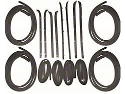 16-Piece Window Channel Seal Kit (73-91 C10, C15, C1500, C2500, C3500, K10, K15, K1500, K2500, K3500)