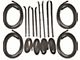 16-Piece Window Channel Seal Kit (73-91 C10, C15, C1500, C2500, C3500, K10, K15, K1500, K2500, K3500)