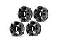 2-Inch 5-Lug Wheel Spacers; Black; Set of Four (87-91 Blazer)