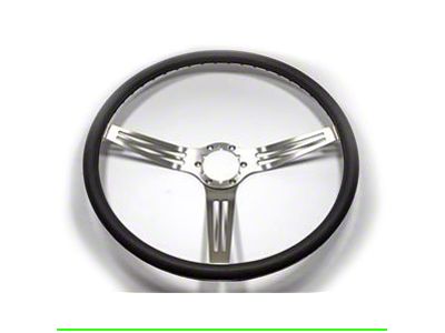 3-Spoke Comfort Grip Steering Wheel with Banjo Style Spokes (67-87 Blazer, C10, C15, C20, Jimmy, K10, K15, K20)