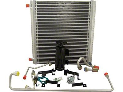 Chevy Truck Air Conditioning Condenser Kit, For Driver's Side Mounted Compressor, 1947-1955