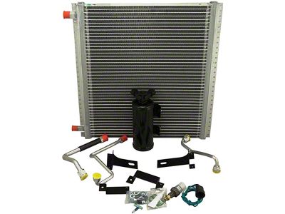 Chevy Truck Air Conditioning Condenser Kit, For Passenger Side Mounted Compressor, 1947-1955