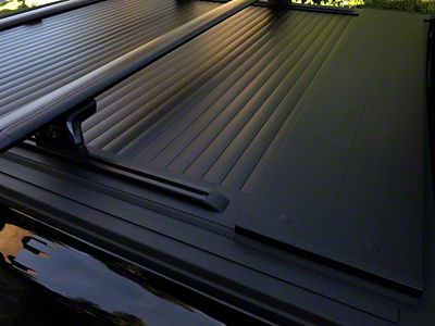 American Roll Hard Retractable Tonneau Cover; Matte Black (88-00 C1500, C2500, C3500, K1500, K2500, K3500)