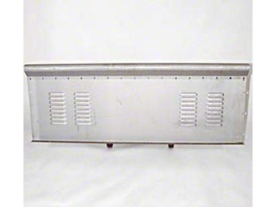 Chevy Truck Bed Panel, Front, Louvered, Four Row, Step Side,1960-1972