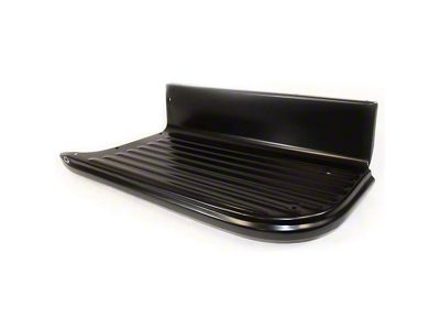 Bed Step; Black; Passenger Side (55-56 Chevrolet Truck w/ Long Bed)