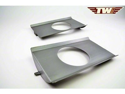 Behind Seat Speaker Brackets; 6.50-Inch (73-87 C10, K10, K20)