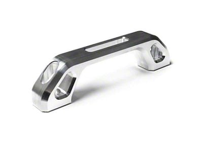 Billet A-Pillar/Roof Grab Handle; Machined Finish (95-99 C1500, C2500, C3500, K1500, K2500, K3500)