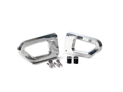 Billet B-Pillar Grab Handle Set; Machined Finish (95-99 C1500, C2500, C3500, K1500, K2500, K3500)