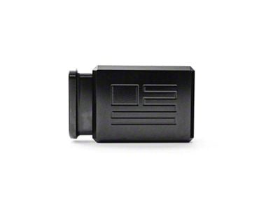 Billet Glove Box Button; Black Anodized (95-99 C1500, C2500, C3500, K1500, K2500, K3500)