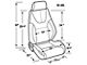 Chevy Truck Bucket Seat, Elite Recliner, Lumbar Right