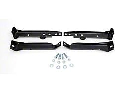 Chevy Truck Bumper Bracket Set, Rear, 4 WD WithCoil Spring Suspension, 1967-1972