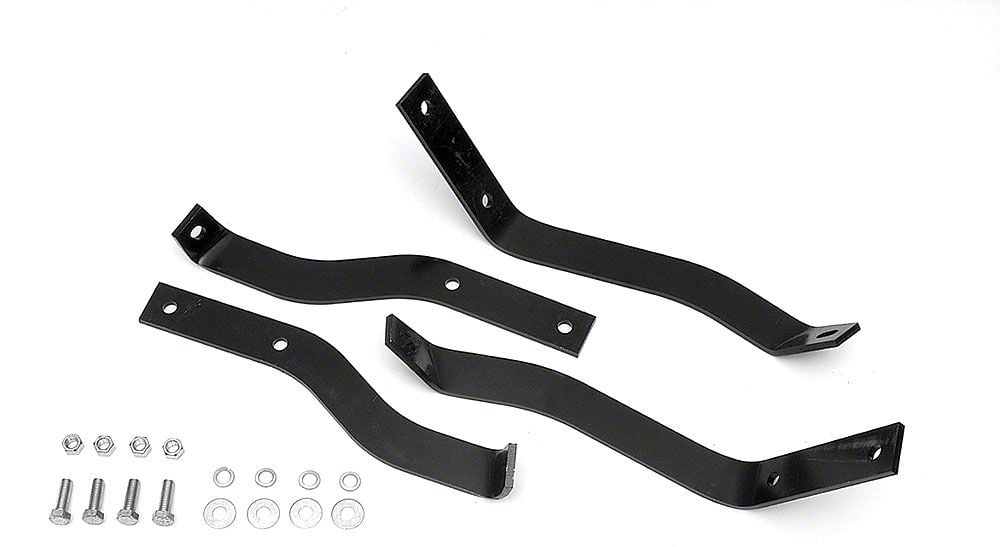 Ecklers Bumper Brackets,Rear,Stepside,55-59