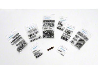 Button Head Bolt Kit,Fleetside Bed,S/S,58-59