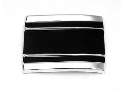 Chevy Truck Cab Molding, Left, Lower, Black, 1969-1972