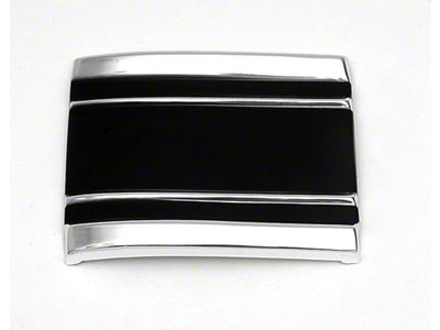 Chevy Truck Cab Molding, Right, Lower, Black, 1969-1972