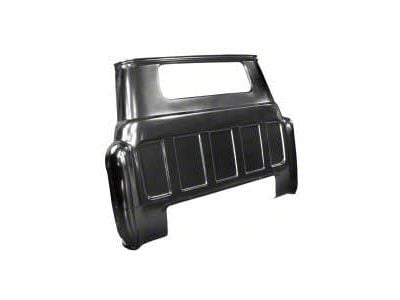 OPR Chevy Truck Cab Rear Panel, Outer, With Small Window, 1955-1959