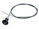 Choke Cable with Black Knob (Late 55-59 Chevrolet/GMC Truck)