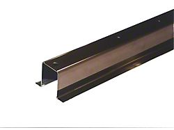 Chevy Truck Cross Sill, Fleet Side, Stainless Steel, 1958-1959