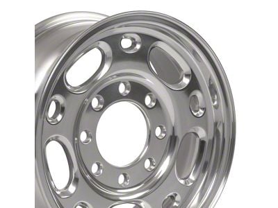 CV82 Polished 8-Lug Wheel; 16x6.5; 28mm Offset (88-00 C2500, C3500, K2500, K3500)