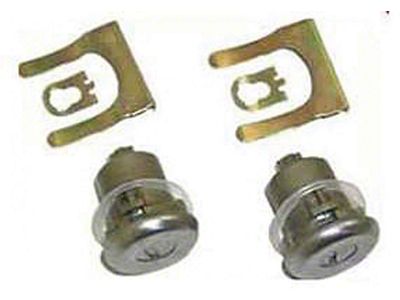 Brothers Trucks Chevy Truck Door Lock Set, With Late Style Keys, 1967-1968