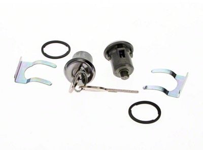 Door Lock Set with Round Keys (65-91 Blazer, C10, C15, Jimmy, K10, K15)