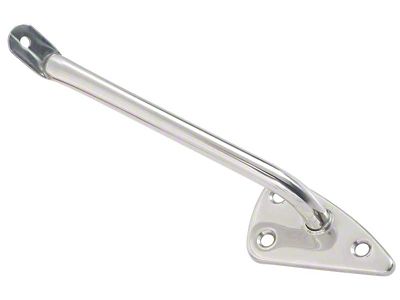 Door Mirror Arm; Stainless; Passenger Side (60-66 C10, C20, K10, K20, Suburban)