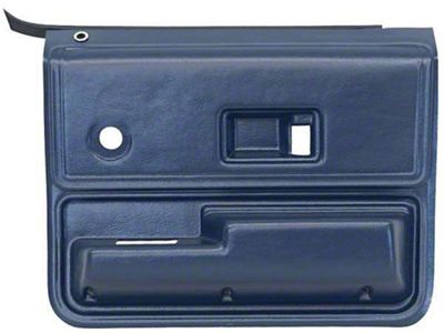 Chevy Truck Door Panels, Rear, Silverado Type, 1973-1976 (Crewcab & Silverado)