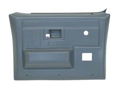 Chevy Truck Door Panels, Rear, Suburban, Sierra Type, Without Power Windows Or Locks, 1981-1987