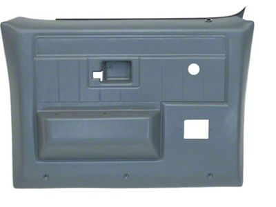 Chevy Truck Door Panels, Rear, Suburban, Sierra Type, Without Power Windows Or Locks, 1981-1987