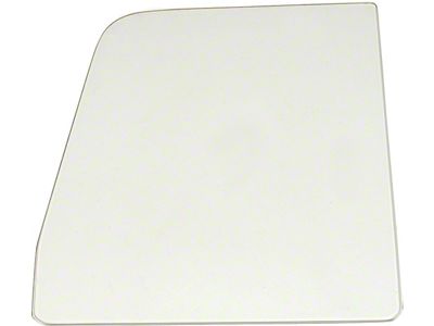 Chevy Truck Door Window Glass, Clear, 1955-1959