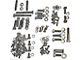 Chevy Truck Engine Bolt Kit, Stainless Steel, 235ci, Use With Original Valve Cover, 1953-1954