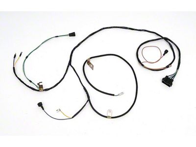 Chevy Truck Engine & Starter Wiring Harness, Small Block, For Trucks With Manual Transmission, 1968-1969