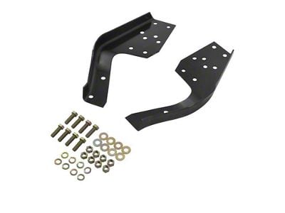 FEY DiamondStep Rear Bumper Mount Kit; Black (75-91 C10, C1500, C20, C2500, C3500, K10, K1500, K20, K2500, K3500)