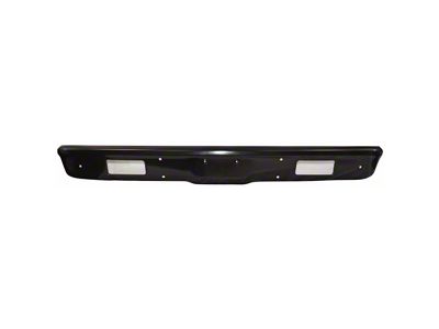 Front Bumper; Black (71-72 C10)