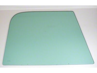 Front Door Glass; Green Tint (67-72 Blazer, C10, C20, Jimmy, K10, K20)