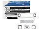 Chevy Truck Front Grille Kit, With Gray Insert, Show Quality, 1971-1972