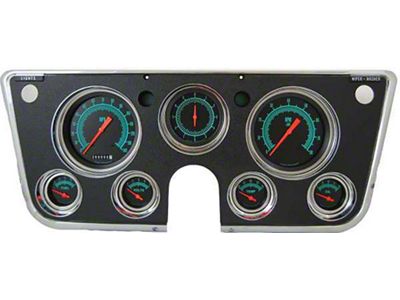 Classic Instruments Chevy Truck Gauge Kit, Classic Instruments, G/Stock Series,1967-1972