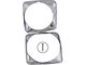 OPR Chevy Truck Headlight Bezels, 1969-1972