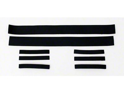 Chevy Truck Hood Brace Pad Set, 1967-1972