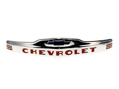 Hood Emblem; Polished Stainless Steel (47-53 Chevrolet Truck)