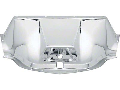 Hood Latch Panel; Chrome (47-53 Chevrolet Truck)