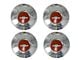 Hub Cap Set,Chrome,64-66