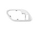 Interior Door Handle Bezel with Door Lock Hole; Chrome Plastic; Passenger Side (88-00 C1500, C2500, C3500, K1500, K2500, K3500)