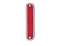 Chevy Truck Light, Side Marker, Rear, Red, With Stainless Trim, 1973-1980