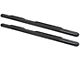 Premier 4 Oval Nerf Side Step Bars; Black (88-00 C1500/C2500/C3500/K1500/K2500/K3500 Extended Cab)