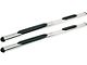 Premier 4 Oval Nerf Side Step Bars; Stainless Steel (88-00 C1500/C2500/C3500/K1500/K2500/K3500 Extended Cab)