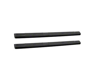 Premier 6 Oval Nerf Side Step Bars; Black (88-00 C1500/C2500/C3500/K1500/K2500/K3500 Extended Cab)