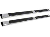 Premier 6 Oval Nerf Side Step Bars; Stainless Steel (88-00 C1500/C2500/C3500/K1500/K2500/K3500 Extended Cab)